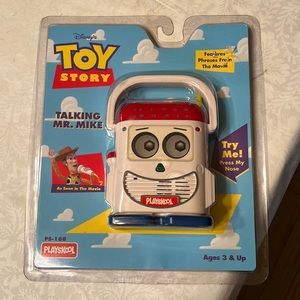 Toy Story Mr. Mike 1996 5” Talking Action Figure New Sealed and collectible $140